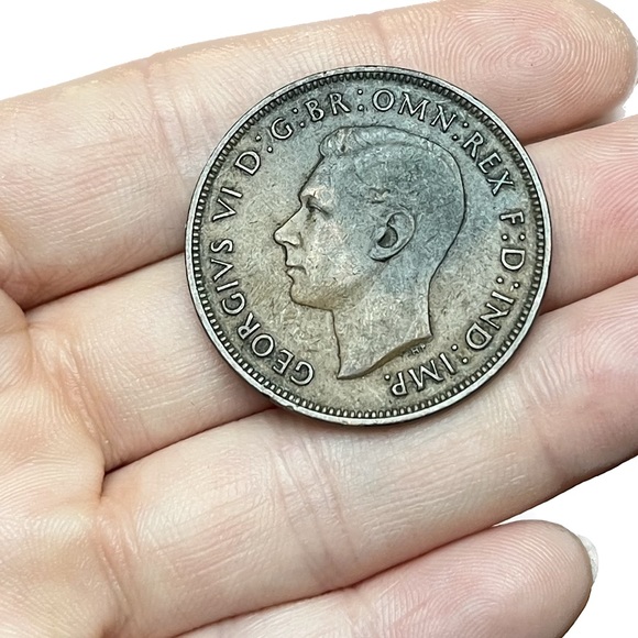 🎈$5 add on - 1937 ONE PENNY - George VI - Picture 2 of 6